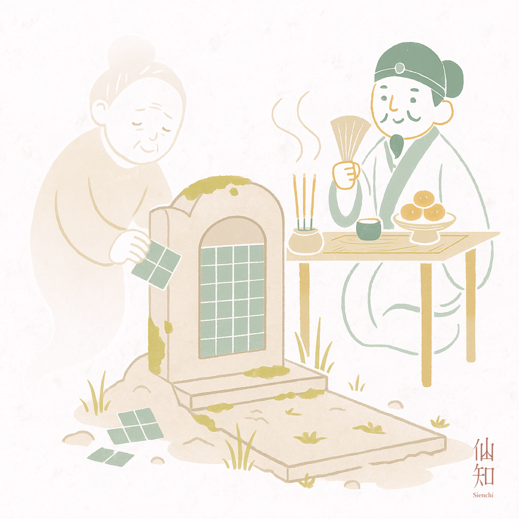 【那位總在她身邊的盲眼阿婆：醫藥治不了的蕁麻疹？】