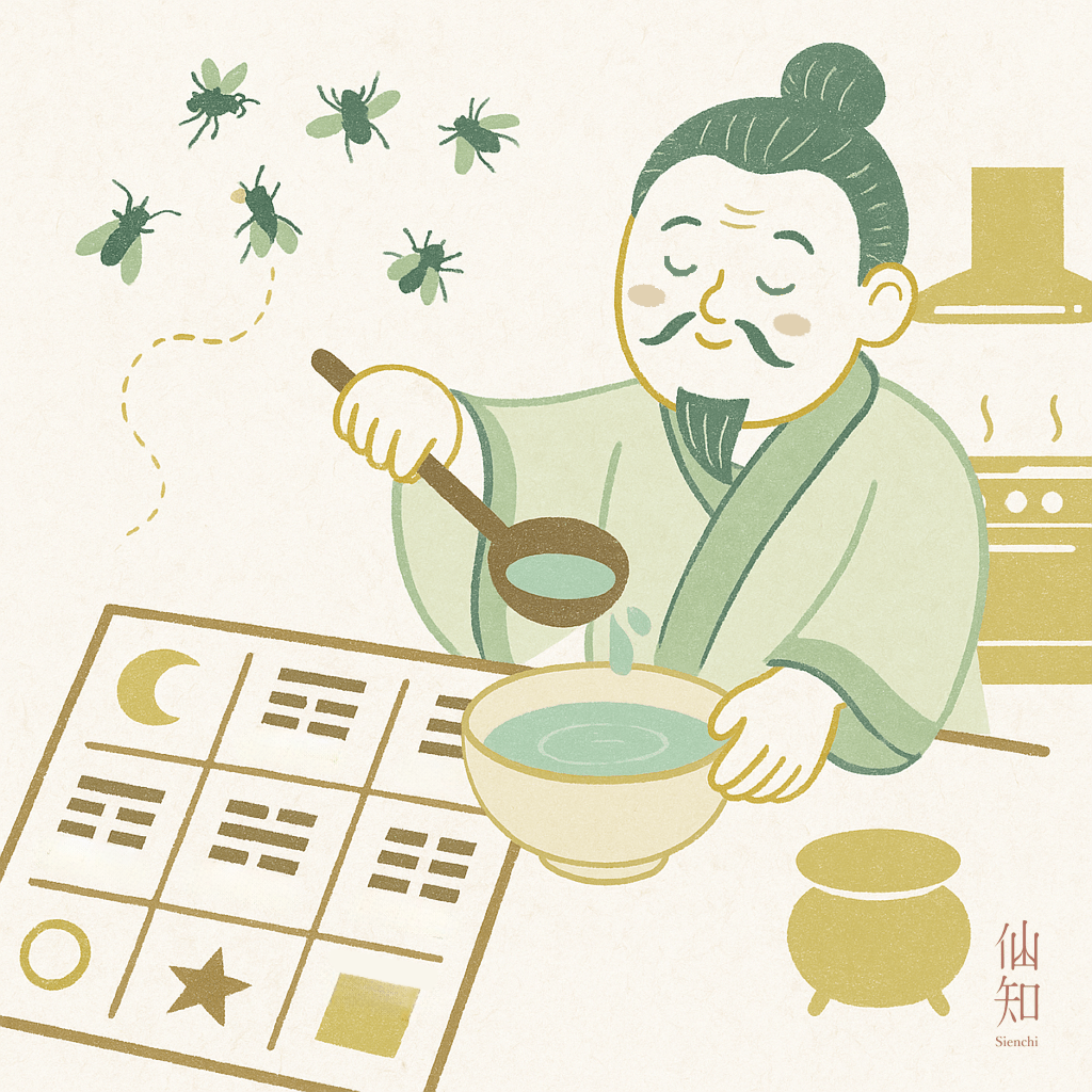 【奇門遁甲驅蟲記：一杯水讓果蠅消失無蹤！！】